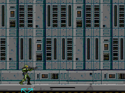 Scrolling Master Chief Sprite