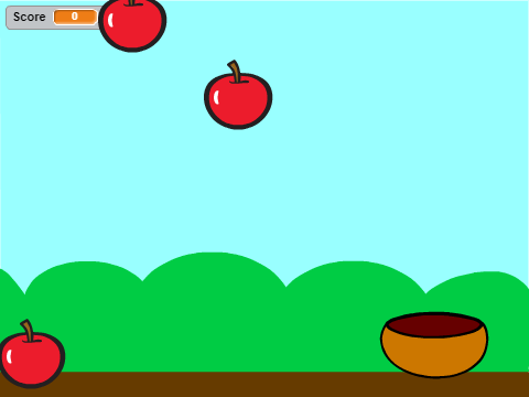 Falling Apples