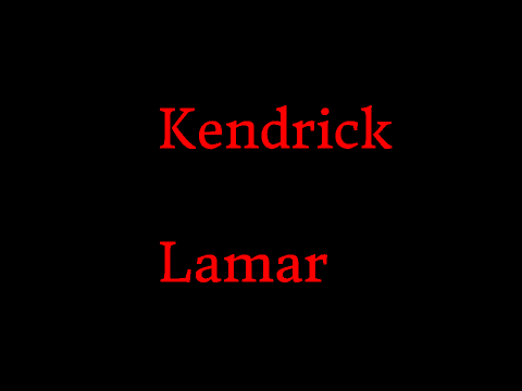 Me When I Listen To Kendrick Lamar