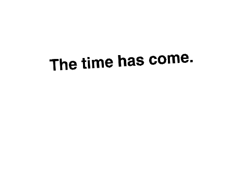 I'm leaving.