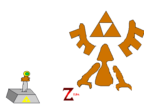 Some hand-drawn Zelda sprites