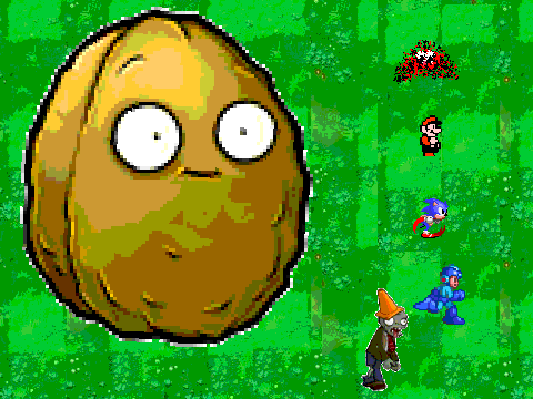 add yourself running away  from wallnut