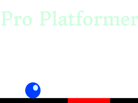 Pro Platformer