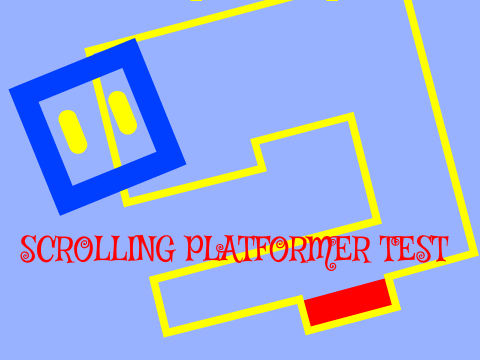 Scrolling platformer-TEST