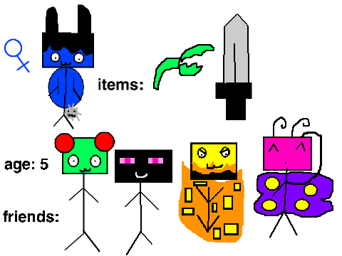 my animal head  and my friends :D