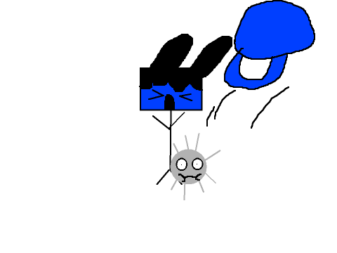 my scare in animal head
