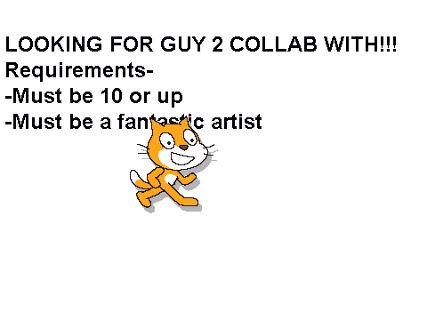 i need sum1 to collab  with