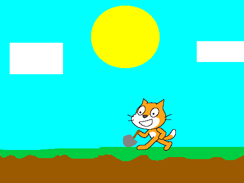 diggy diggy cat!