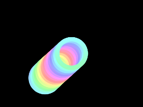 3D Rainboow Tube