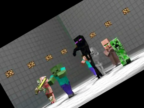 minecraft mob dance  remix