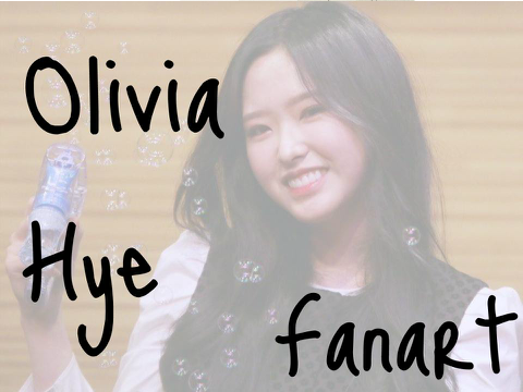 LOONA Olivia Hye Fanart