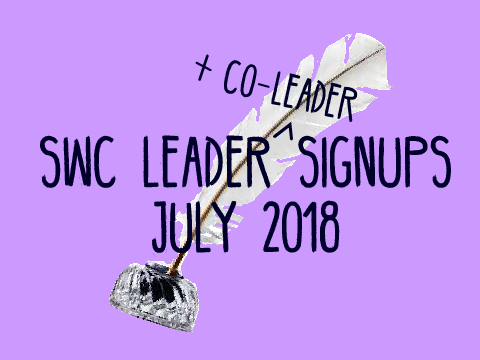 SWC Leader (plus co-leader) Applications