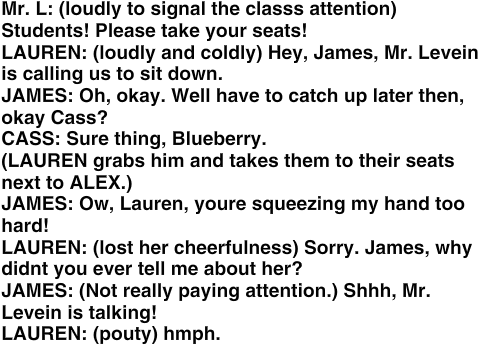 MY LINES FOR CURSED