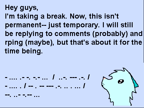 Taking a Break