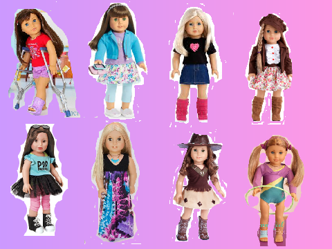 American girl dolls
