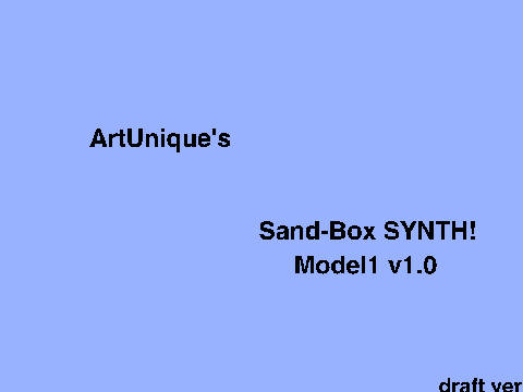 SandBoxSynth Model1 V1.1