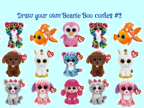 Draw your own Beanie Boo contest #2 /OPEN