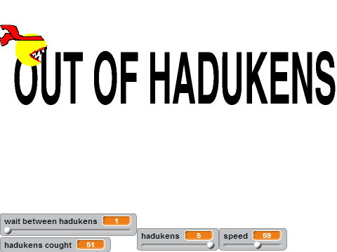 Haduken Man!
