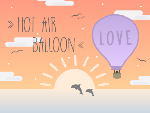 ☂ Hot Air Balloon ☂