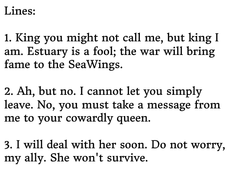 The War of the Five Powers: Auditions remix-2