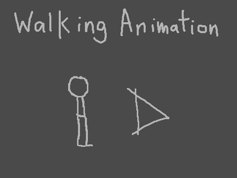 Walking animation