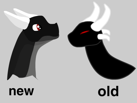 dragons (new and old style)