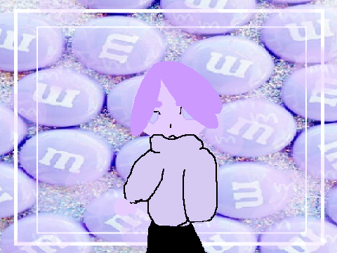 My pastel purple OC