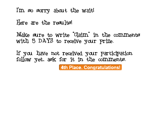 [RESULTS] The All-New A-Z Contest