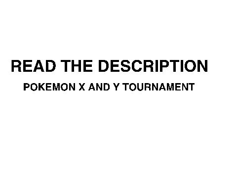 CALLING ALL X/Y PLAYERS