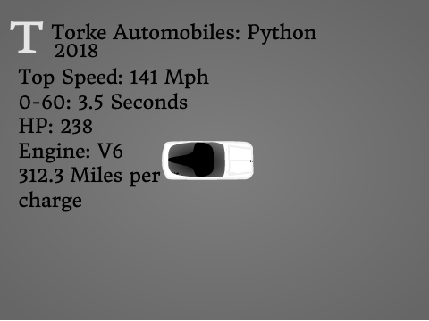 Torke Autos: Python