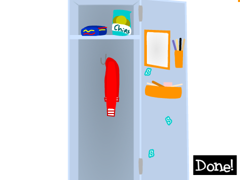 Locker decoration