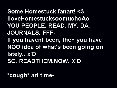 Homestuck fanart #1!