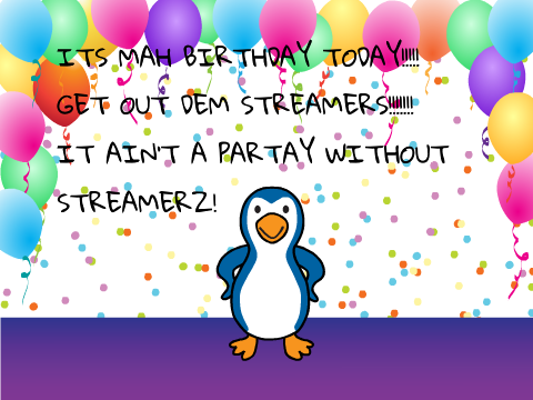 MAH BIRTHDAY!!!!!!!