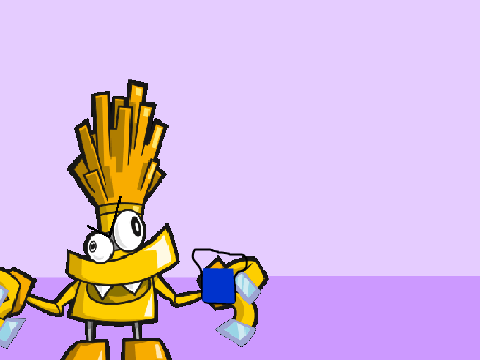 (BAD MIXEL) Shrinks by spilling a posion!