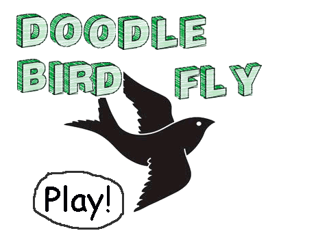 doodle bird fly !