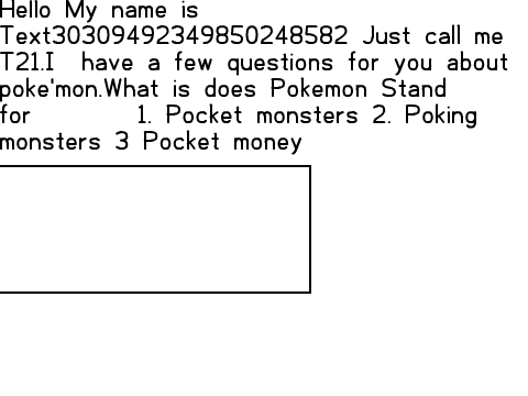 Poke'mon Quiz