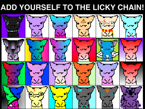 Add Yourself to the Licky Chain!  #24