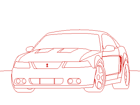 Penning an SVT Cobra.