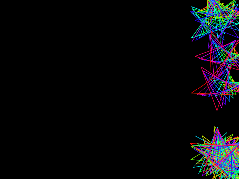 Rainbow Star animation