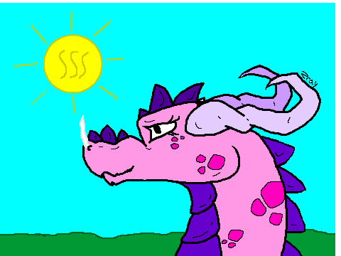  {ENTRY} Dragon Coloring Contest