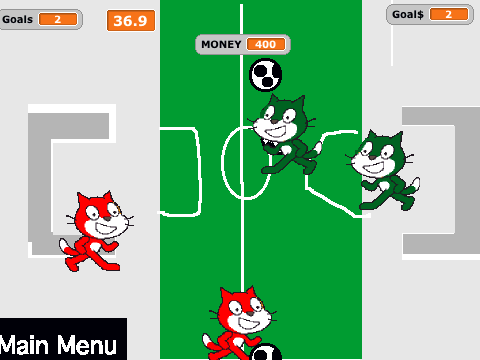 Cat Soccer: You may use soap.