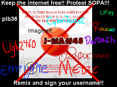 Protest S.O.P.A.!!! (remix)