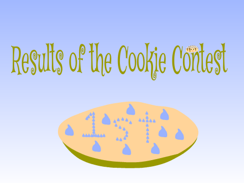 (Closed) Results of Cookie Art Contest 