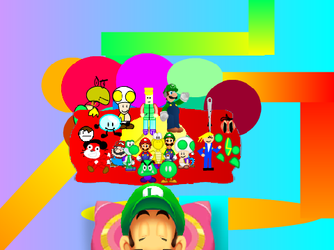 Add yourself on the title screen of Mario and Luigi: Dream Team! remix remix