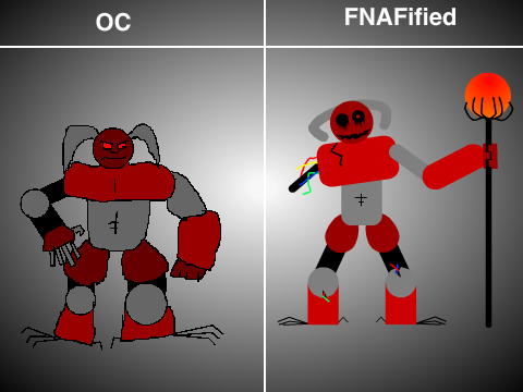 Give me an OC and i will FNAFify it remix-2 remix-2