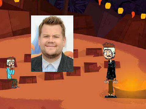 Mickey as James Corden as a Child