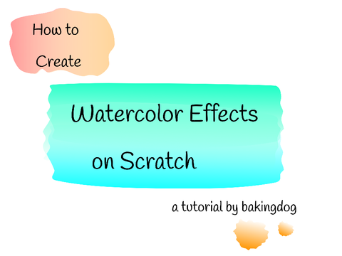 Watercolor Effects tutorial-mobile 