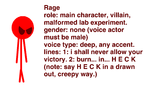 CB rage audition