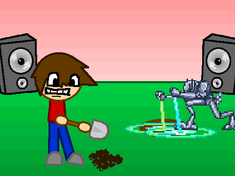 Add Yourself Digging a Hole!!!