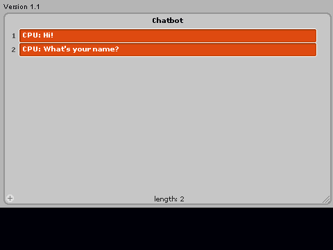 Chatbot v1.1